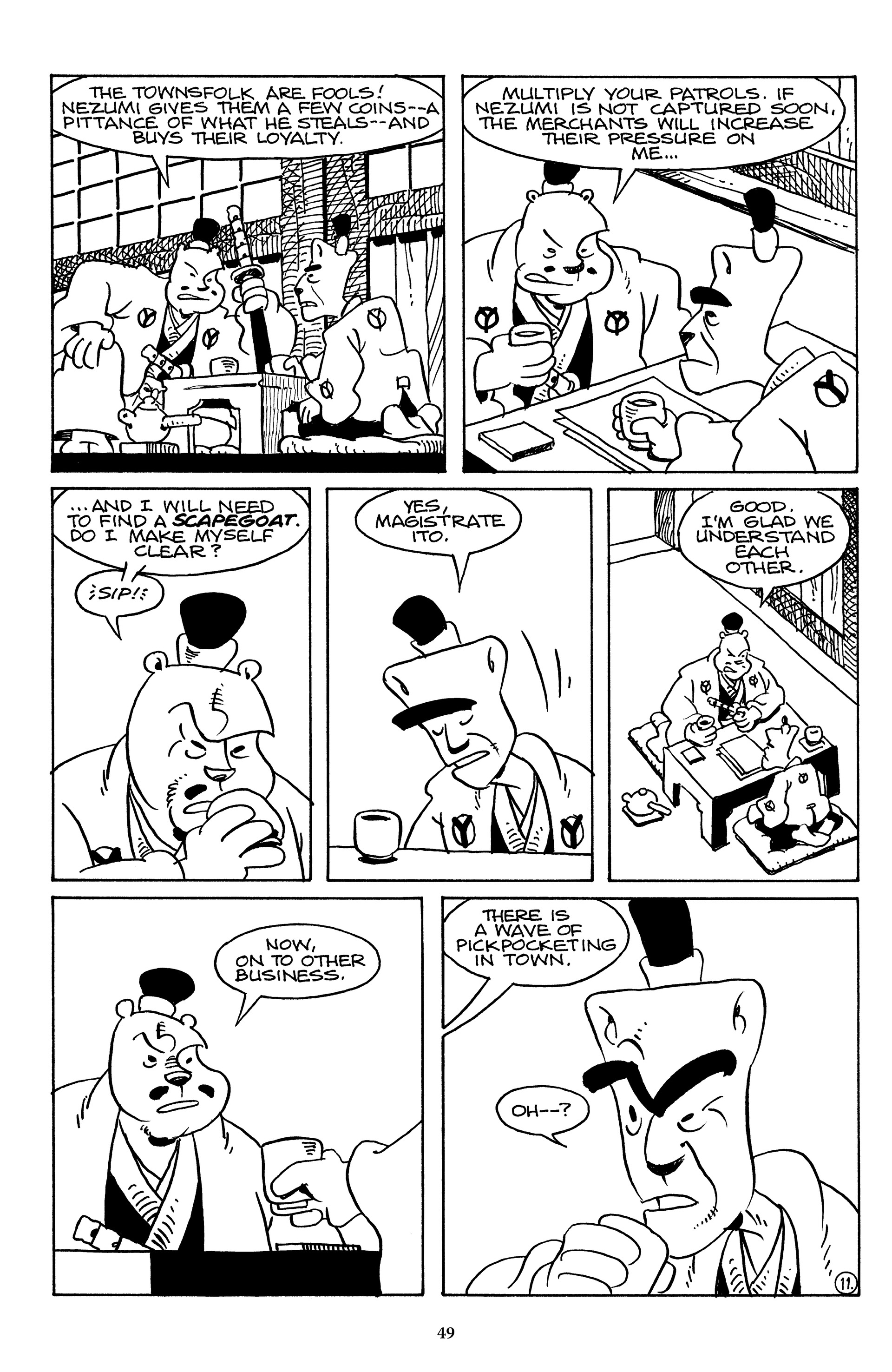 Read online The Usagi Yojimbo Saga (2021) comic -  Issue # TPB 5 (Part 1) - 49