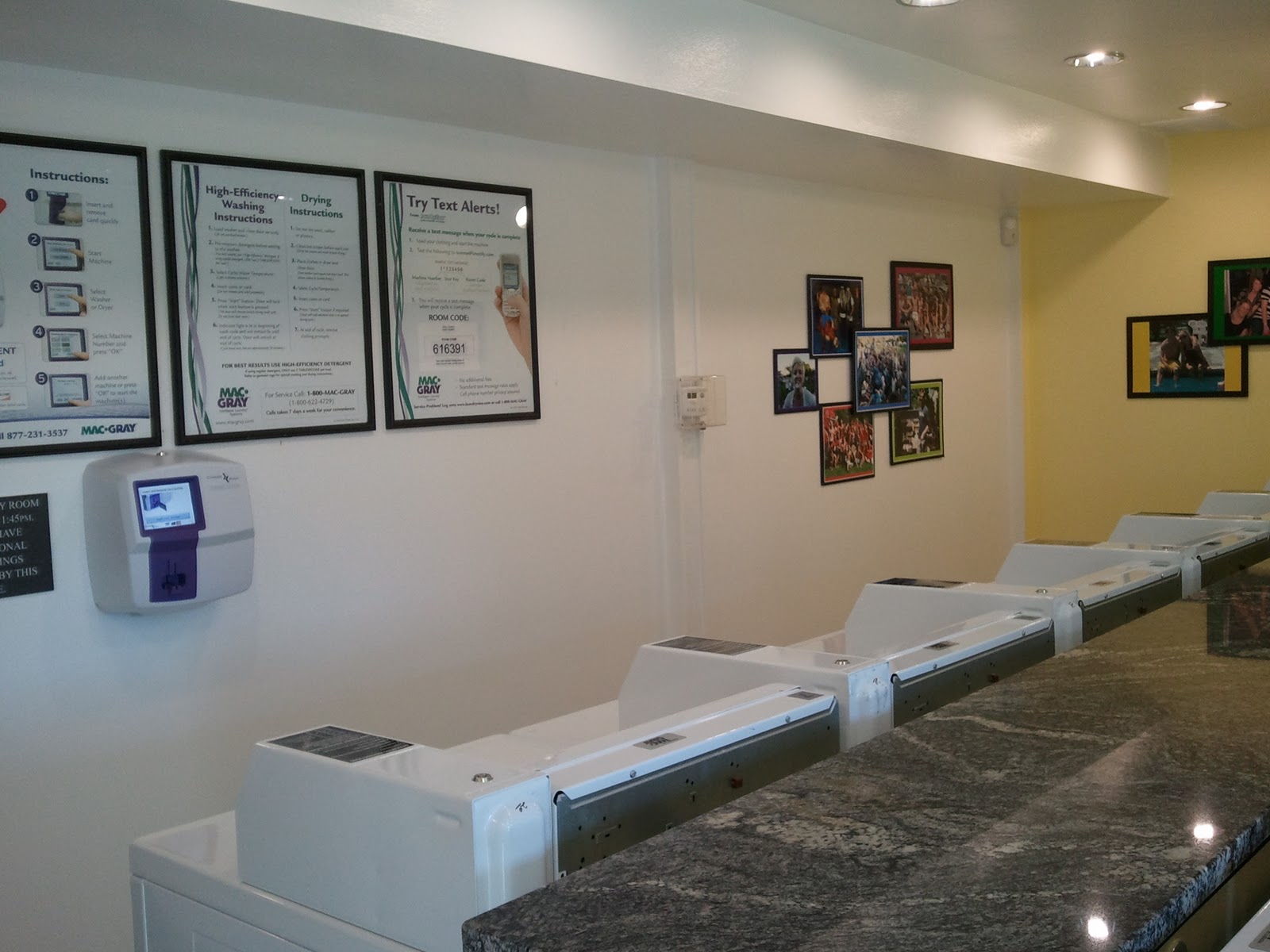 King Henry Apartments: New Laundry Room