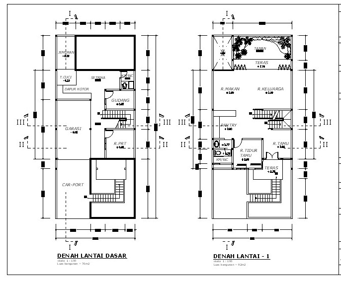 Desain dan Denah Rumah Minimalis Desain dan Denah Rumah Minimalis