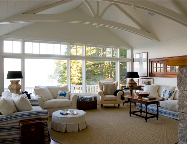 New Home  Interior Design  Maine  Beach Cottage