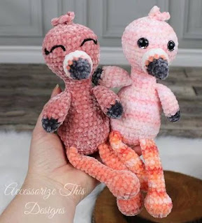 PATRON GRATIS FLAMENCO AMIGURUMI 38843