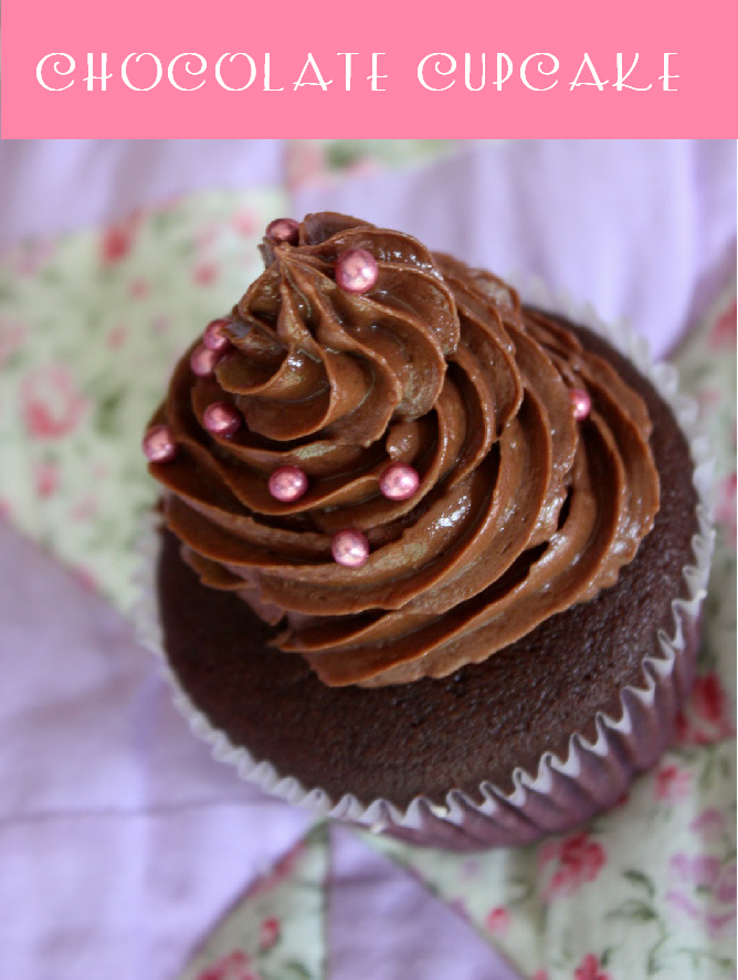 Recipe for The Best Chocolate Cupcake EVER - via BirdsParty.com