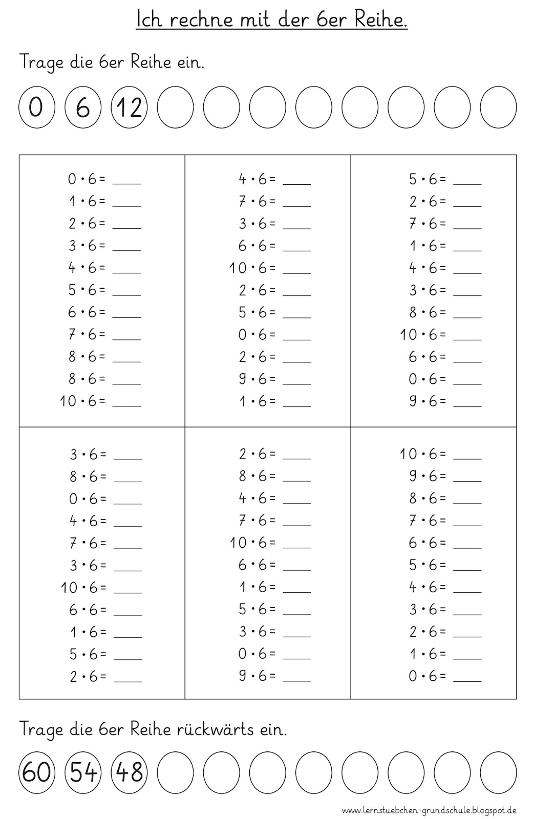 Mathe Arbeitsblätter Klasse 6 Brüche Zum Ausdrucken F%C3%B6rderbl%C3%A4tter+zu+den+Malreihen+6-7-8-9-1.jpg (1084×1600
