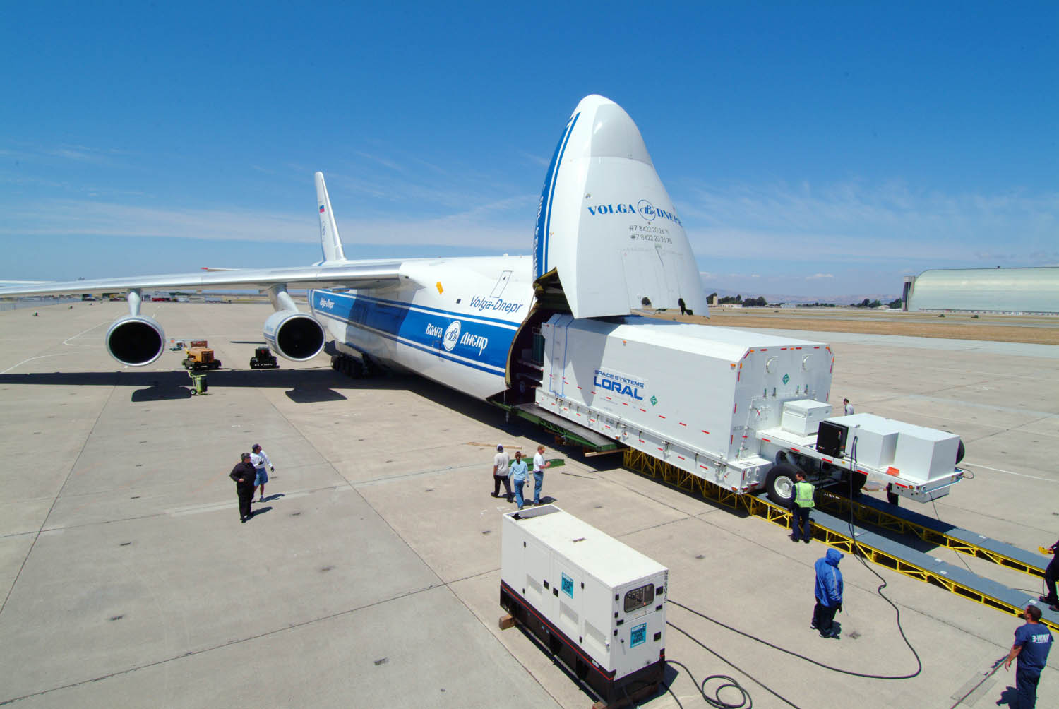 Biggest Airplane Model in the World Eaten by Biggest Cargo Aircraft