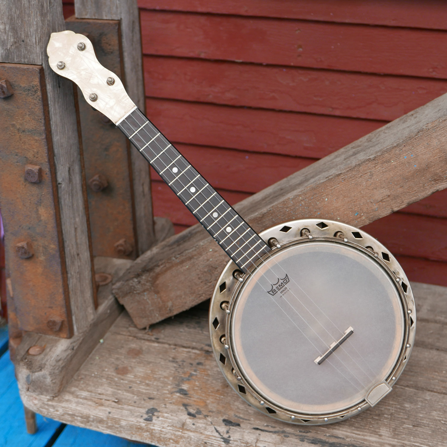 1920s Harmonymade 8" Resonator Banjo Uke