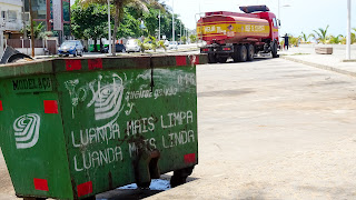 Angolan are removing all the waste