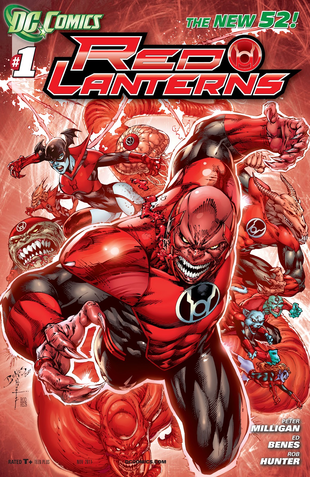 Red Lanterns issue 1 - Page 1