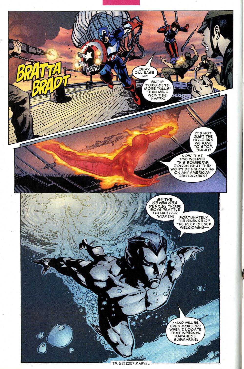 Read online Captain America (1998) comic -  Issue # Annual 2001 - 12
