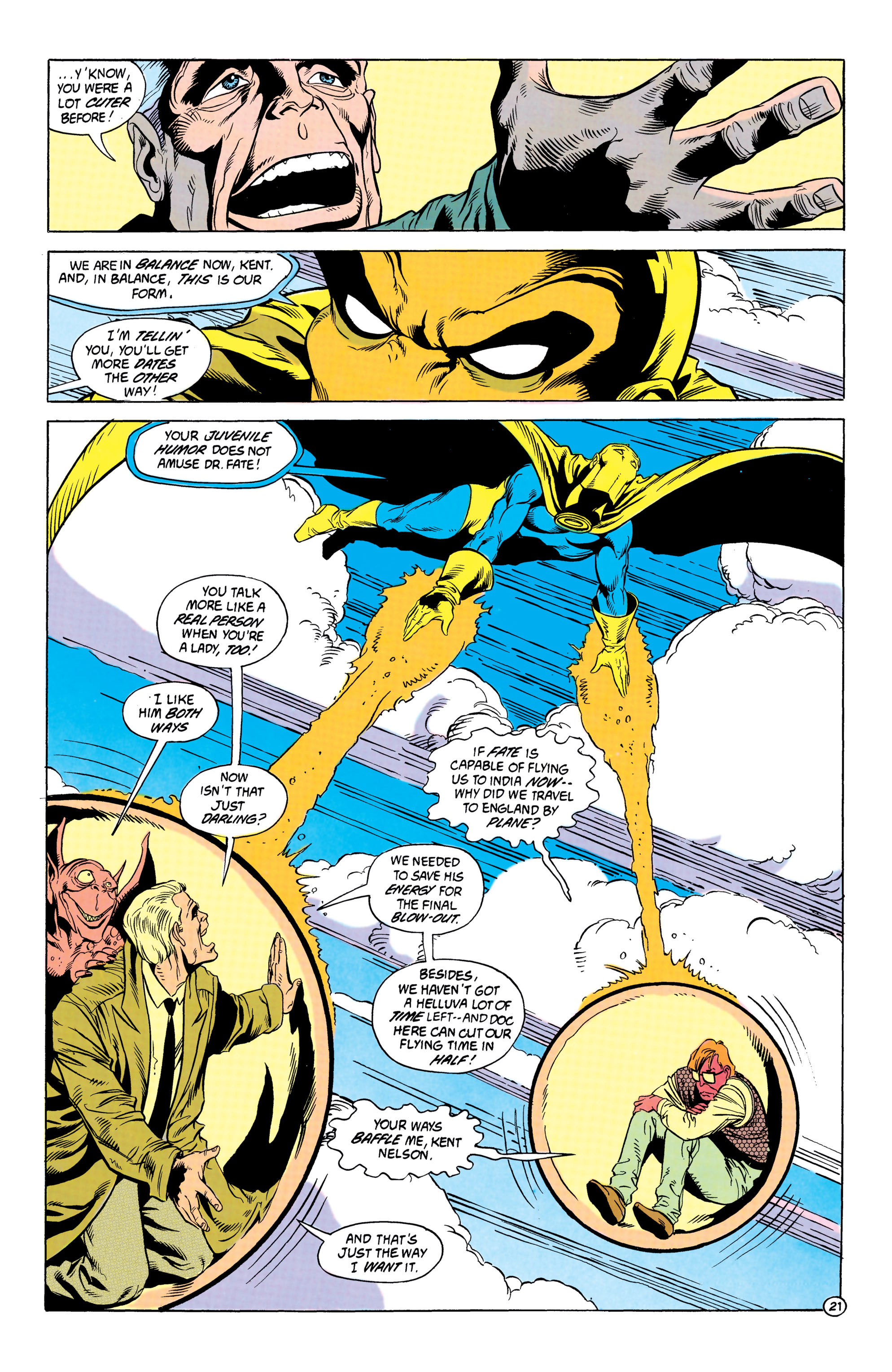 Read online Doctor Fate (1988) comic -  Issue #5 - 22