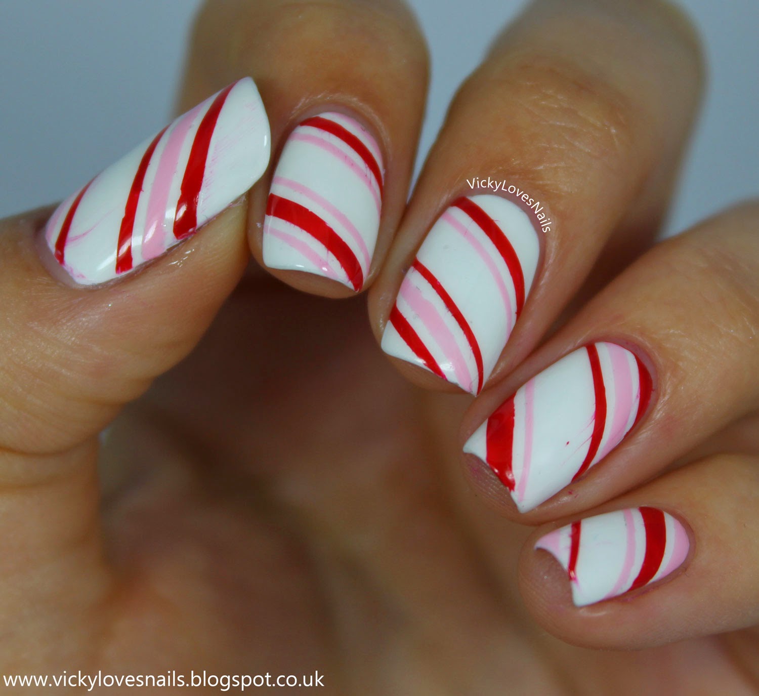 Vicky Loves Nails!: Christmas Candy Canes