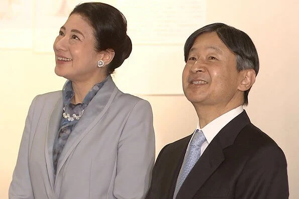 Naruhito and Masako visited the special exhibition Entering the New Reign of Reiwa Era at the Museum of the Imperial Collections