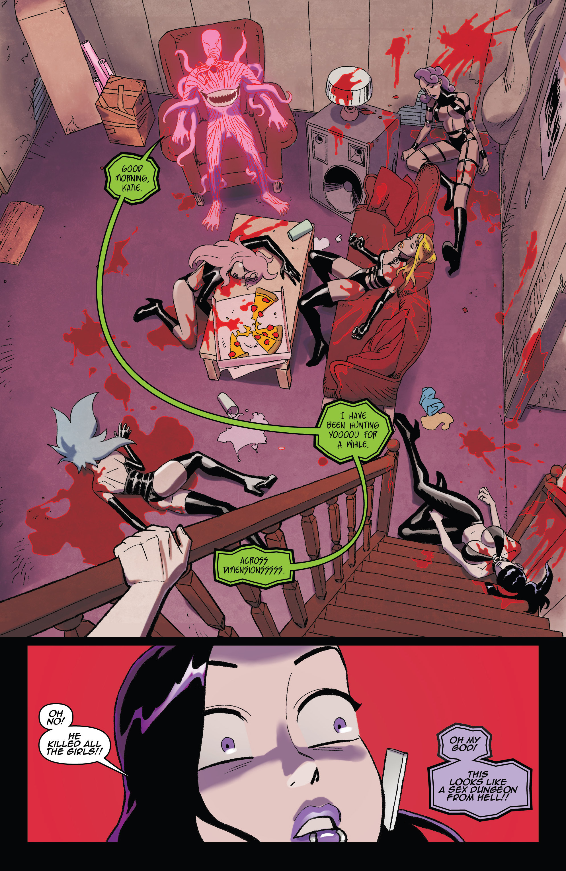 Read online Vampblade Season 4 comic -  Issue #3 - 7
