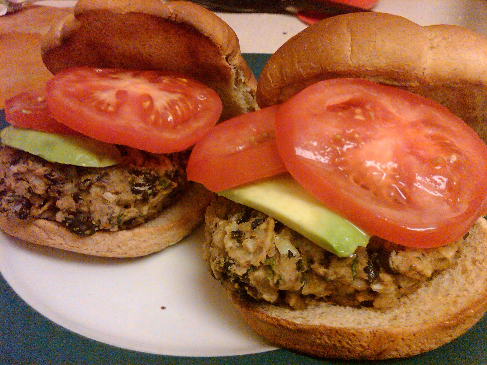 Legally Delicious Black Bean and Barley Veggie Burgers