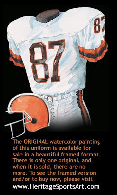 Cleveland Browns 1984 uniform