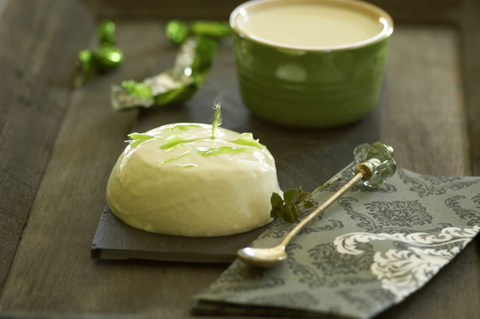 Japanese Green Tea Panna Cotta