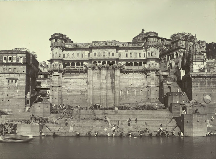 Munshi Ghat - Benares (Varanasi) 1905