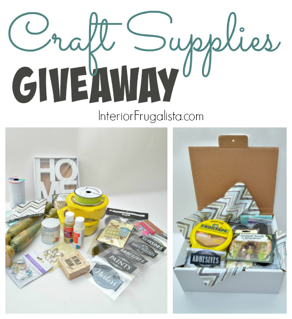 Craft Supply Goodie Box Giveaway Interior Frugalista