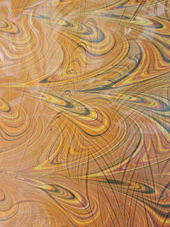 A favorite example of beautiful marbling