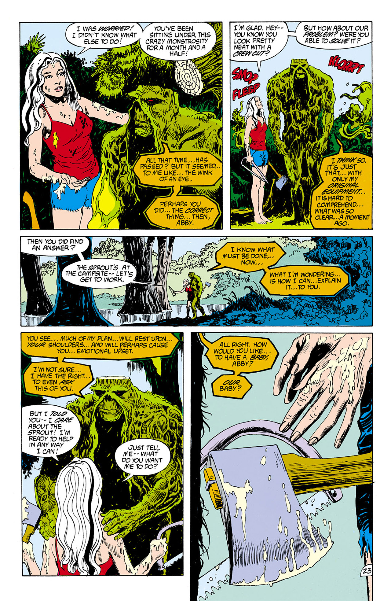 Read online Swamp Thing (1982) comic -  Issue #75 - 21