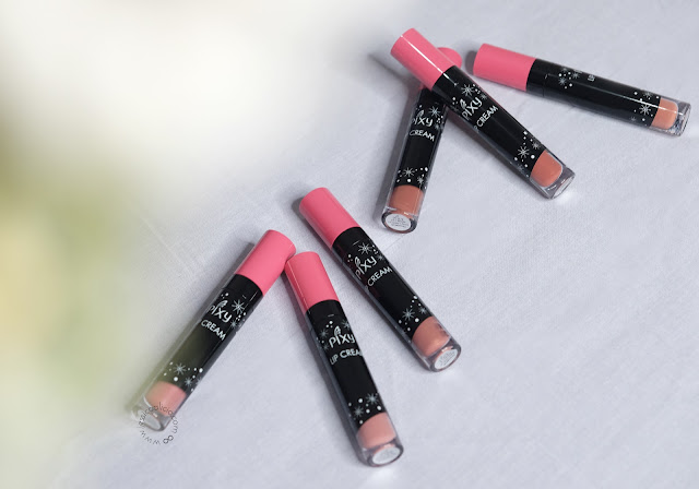 Review : PIXY Lip Cream Nude Series (All 6 Shades) by Jessica Alicia