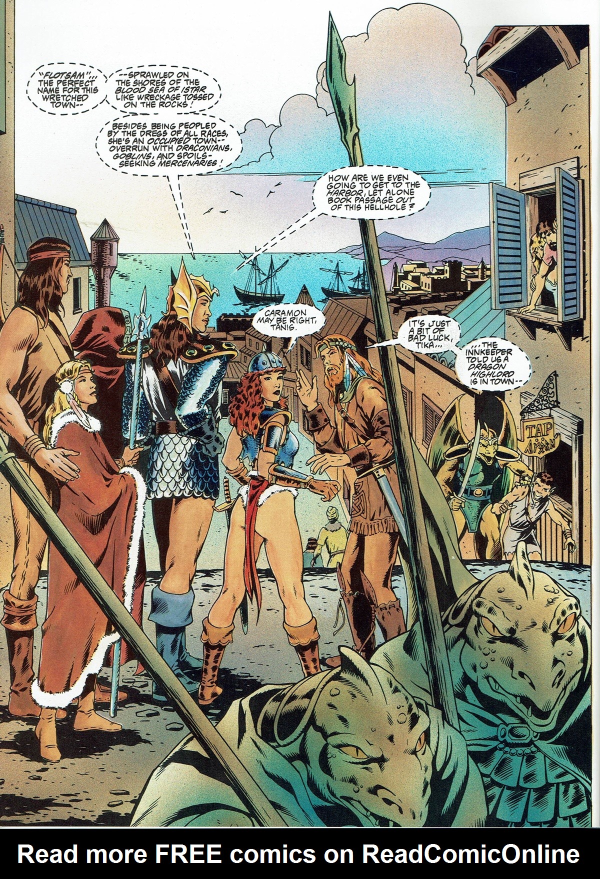Read online Dragonlance Saga comic -  Issue #5 - 34