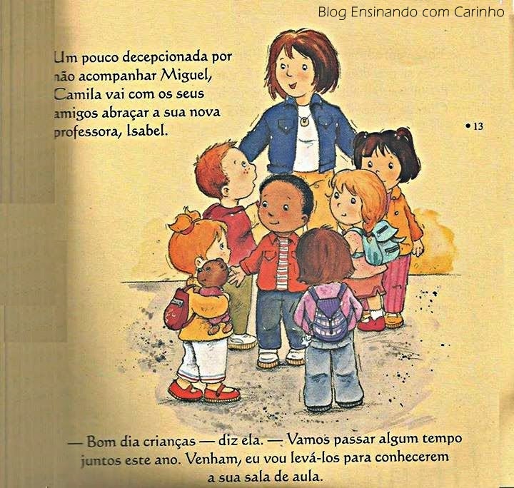 ATIVIDADES PARA EDUCADORES: Livro CAMILA E A VOLTA ÀS AULAS