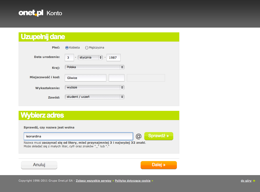 Mój Maczek Program pocztowy MAIL — co to jest email oraz zakładanie konta