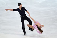 Anastasia Shpilevaya y Grigory Smirnov de Rusia Anastasia Shpilevaya y Grigory Smirnov de Rusia
