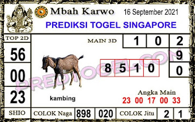 Bocoran prediksi singapura