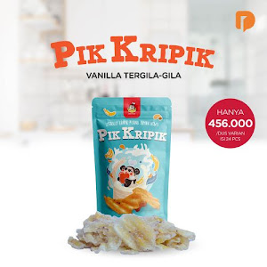 Pik Kripik Rasa Vanilla Tergila Gila (Set of 24)