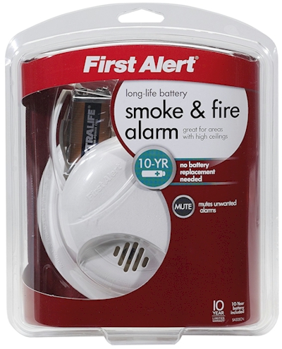 Daily Cheapskate Lowest Price First Alert Smoke Alarm With Long Life Lithium Battery For 10 32 On Amazon
