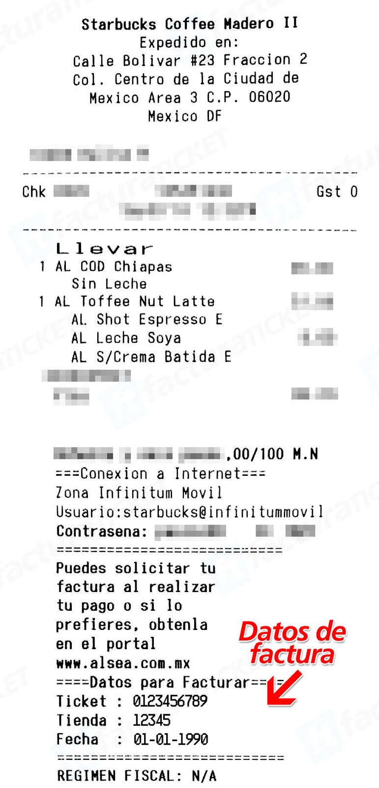 Facturación electrónica Starbucks Como Facturar Electronicamente