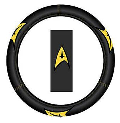 Star Trek Delta Command Logo Speed Grip Steering Wheel Cover Universal Fit