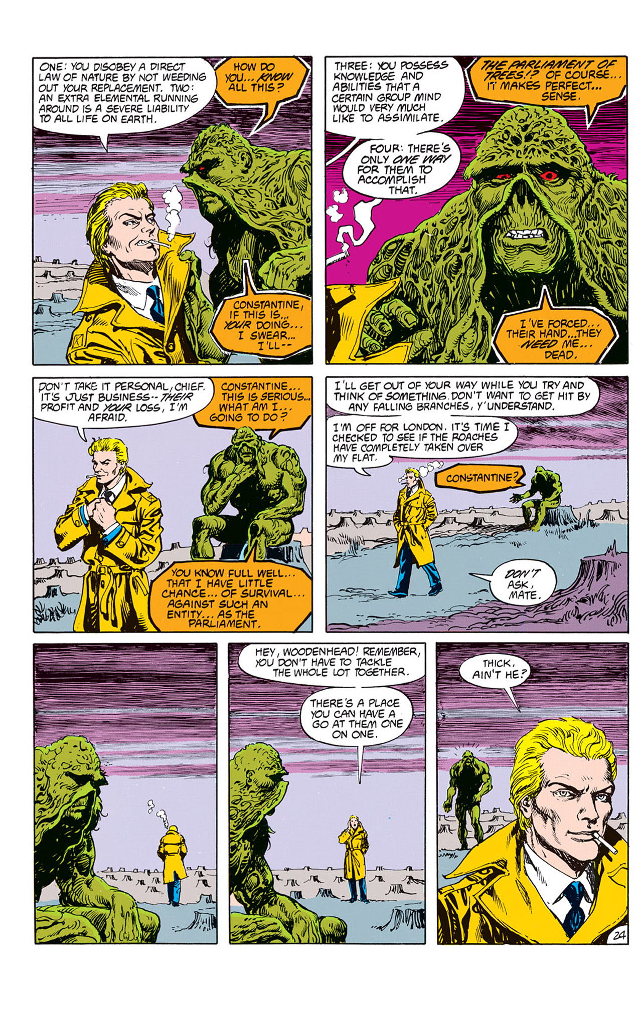 Read online Swamp Thing (1982) comic -  Issue #67 - 26