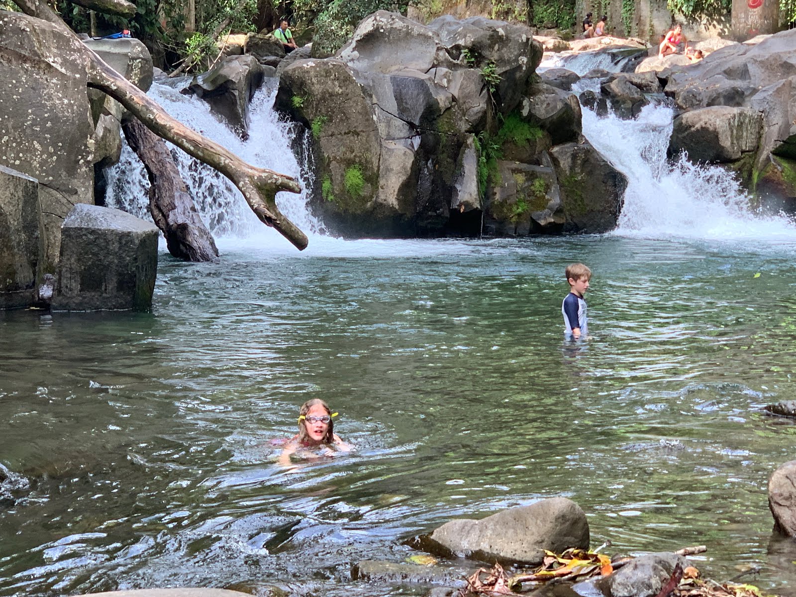 Good Knight Times El Salto (Rope Swing) Swimming Hole Near La Fortuna