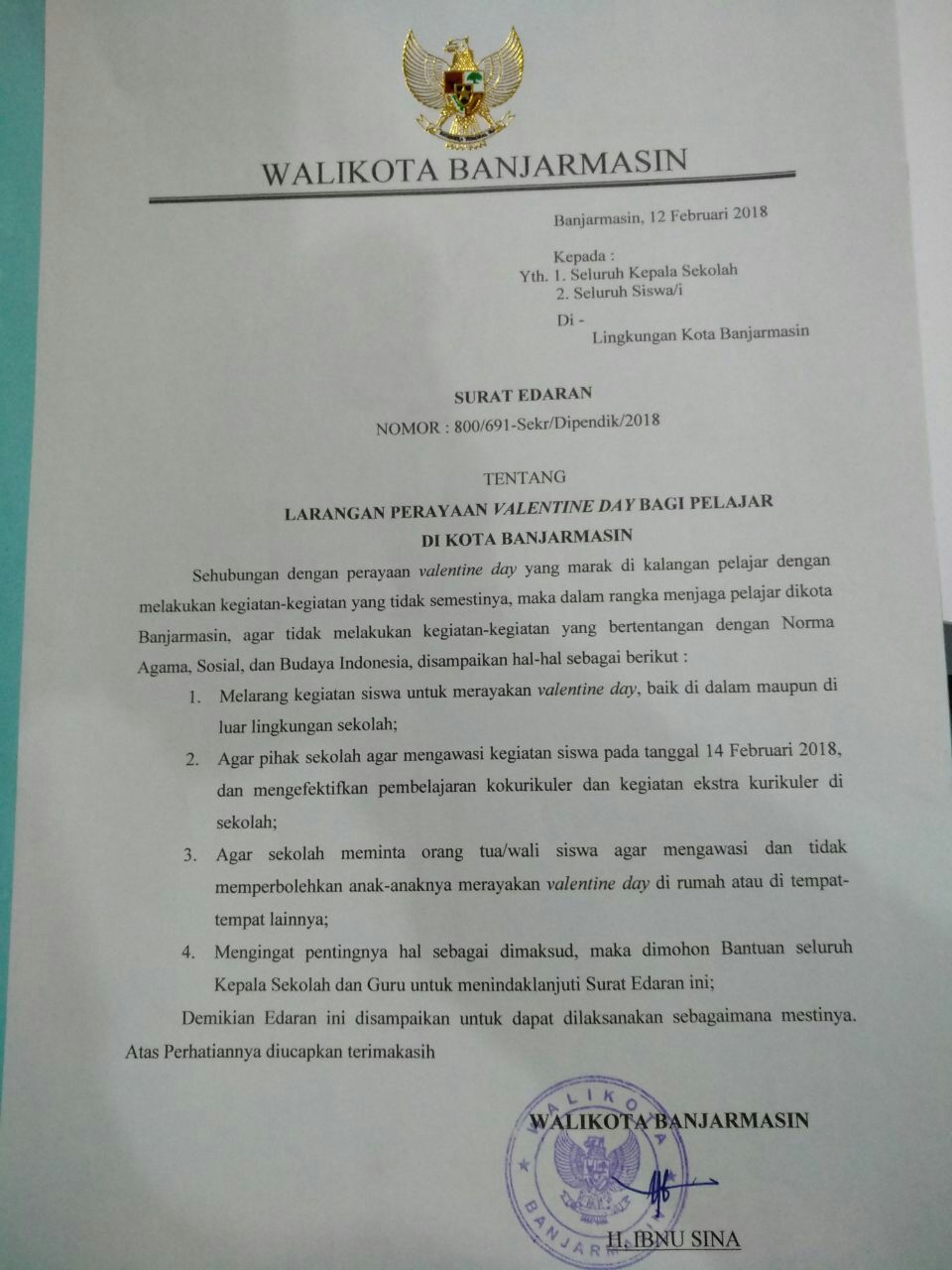 Simak Tanggapan Warga Mengenai Surat Edaran Walikota Tentang