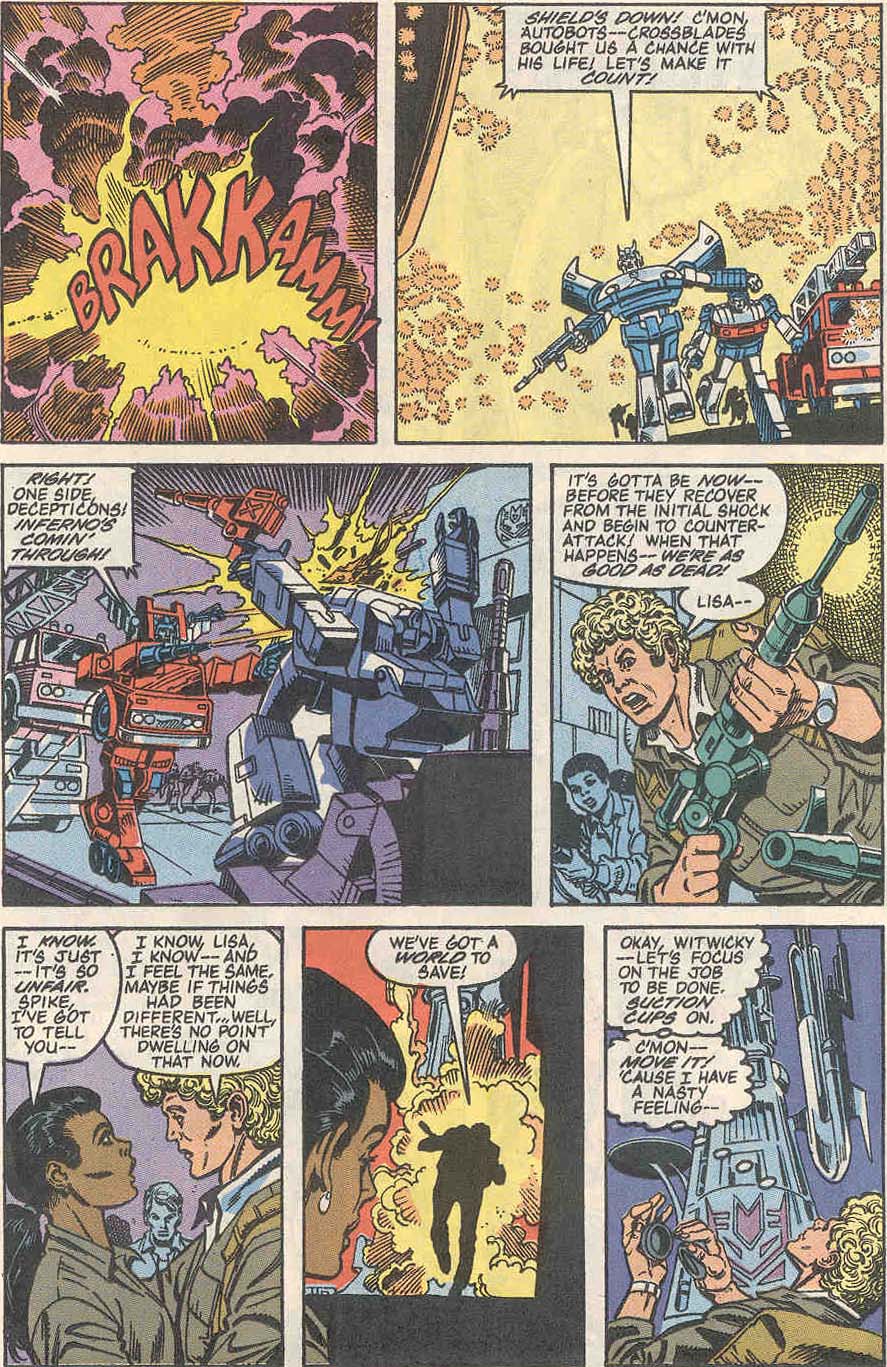 Read online The Transformers (1984) comic -  Issue #67 - 16