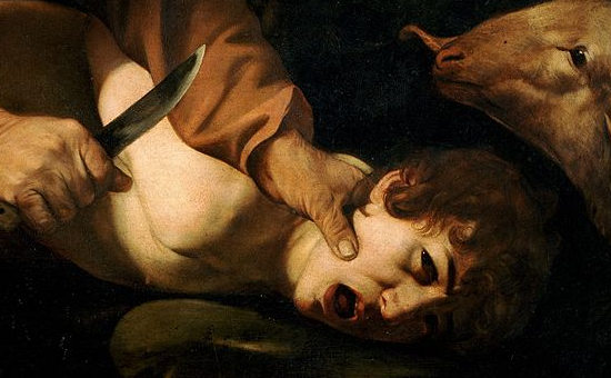 “Sacrifice of Isaac” by Caravaggio (ca. 1603) “Sacrifice of Isaac” by Caravaggio (ca. 1603)