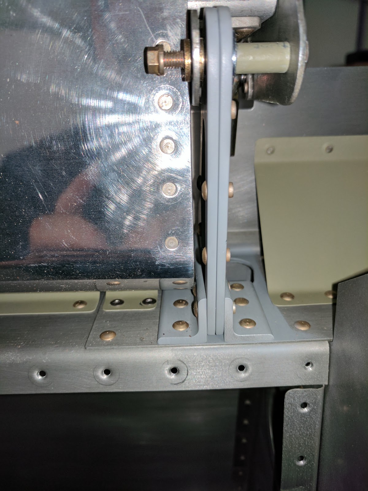 Damazio family's RV10 project Aileron actuation complete