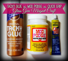 Tacky Glue vs. Mod Podge vs. Beacon Quick Grip Glue Review  by The Funky Felter