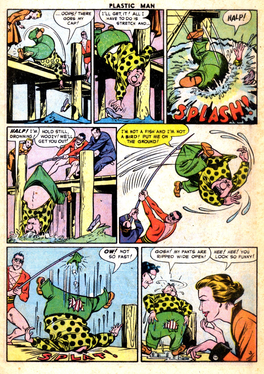 Read online Plastic Man (1943) comic -  Issue #54 - 5