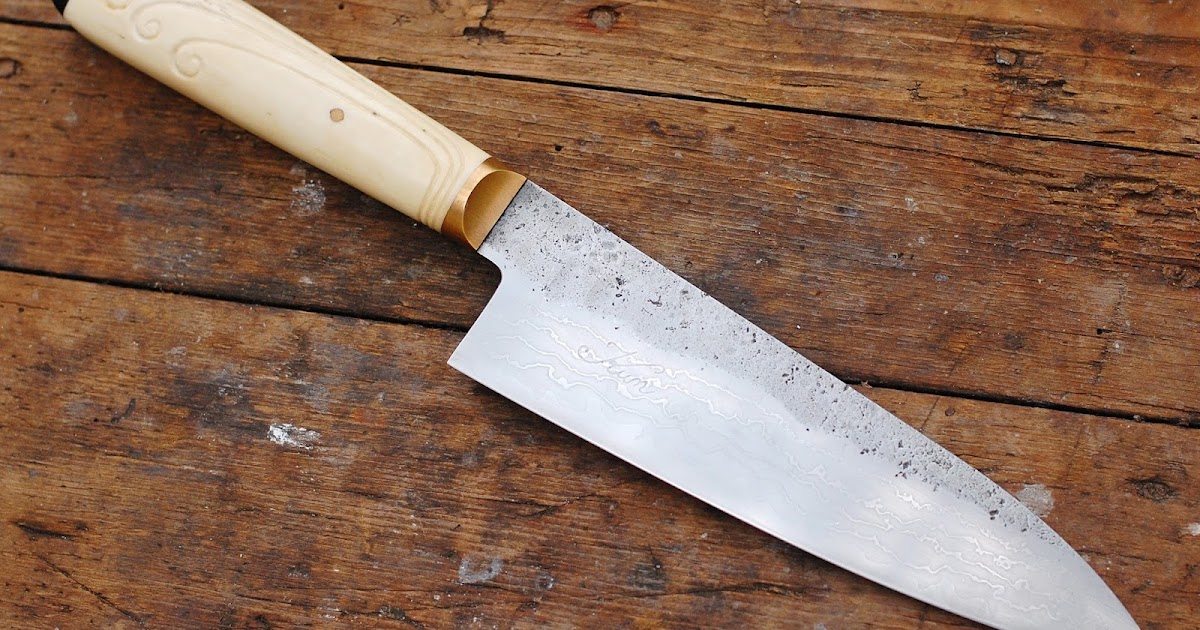 Engraved Kitchen Knife