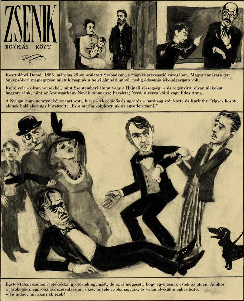 MATE ORR Népszabadság Magazin illusztráció sorozat 2011 03. 25. 05.