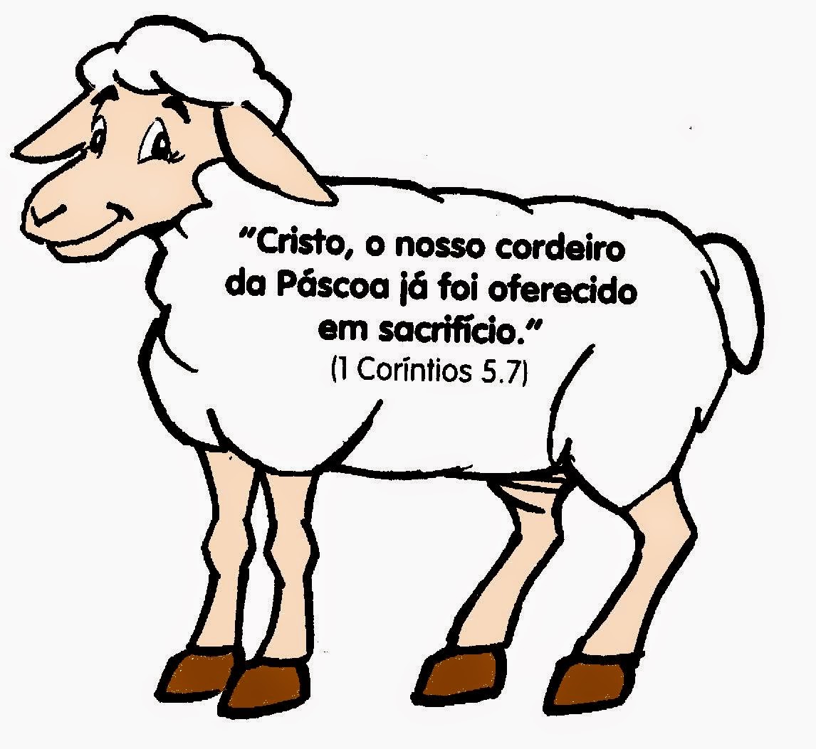 O Cordeiro de Deus tira o pecado do Mundo.