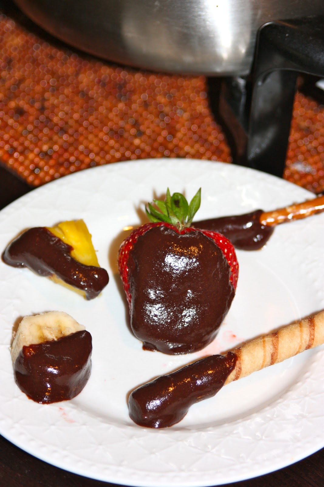 My Recipe Box Hershey's Fudgey Chocolate Fondue