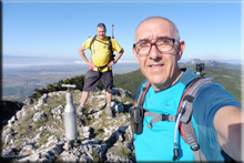 Eskamelo mendiaren gailurra 1.292 m. - 2019ko irailaren 29an