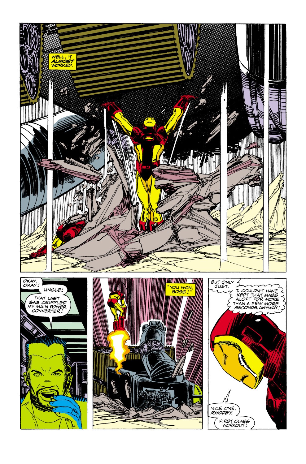 Read online Iron Man (1968) comic -  Issue #258 - 9