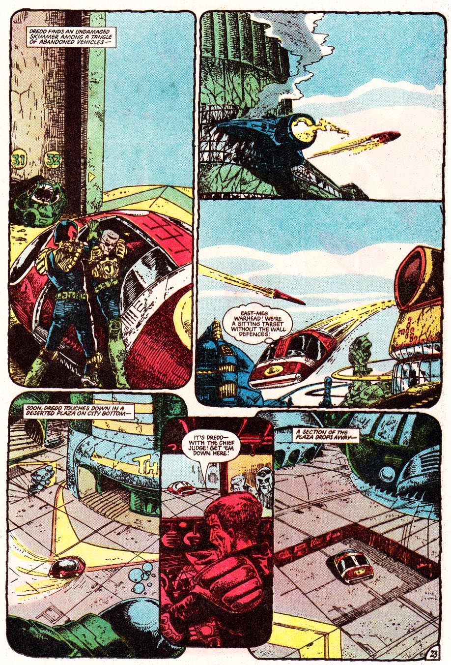 Read online Judge Dredd (1983) comic -  Issue #20 - 22