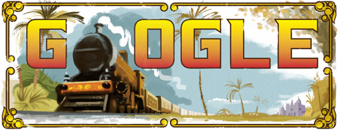 Google Doodle Celebrates First Passenger Train Journey in India