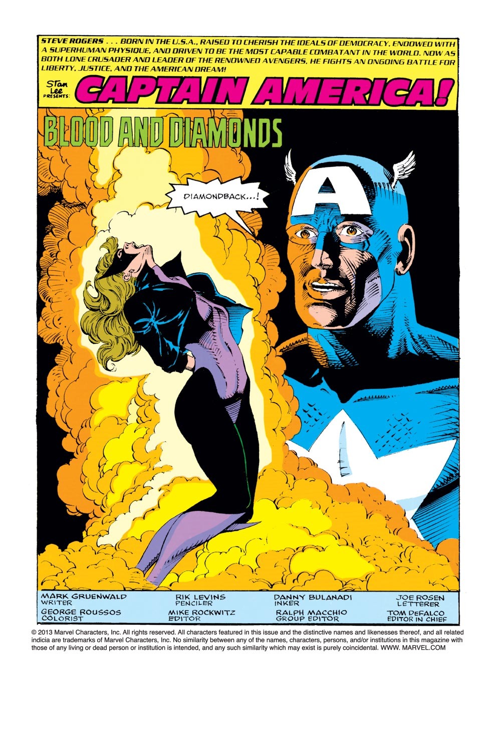 Read online Captain America (1968) comic -  Issue #409 - 2